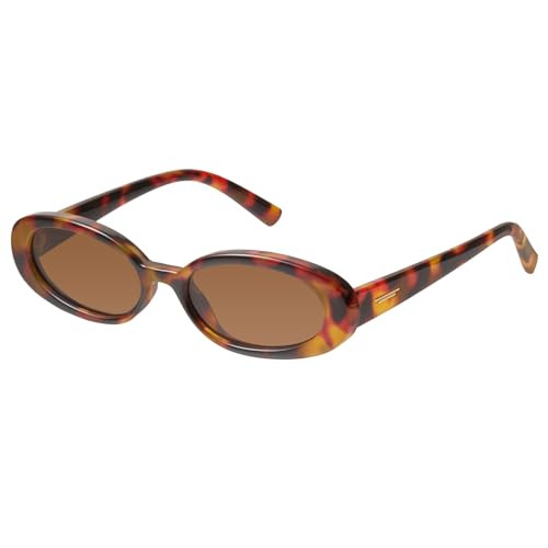 mosanana Retro Tiny Oval Sunglasses for Women with Small Face Narrow Style MS52360 | Amazon (US)