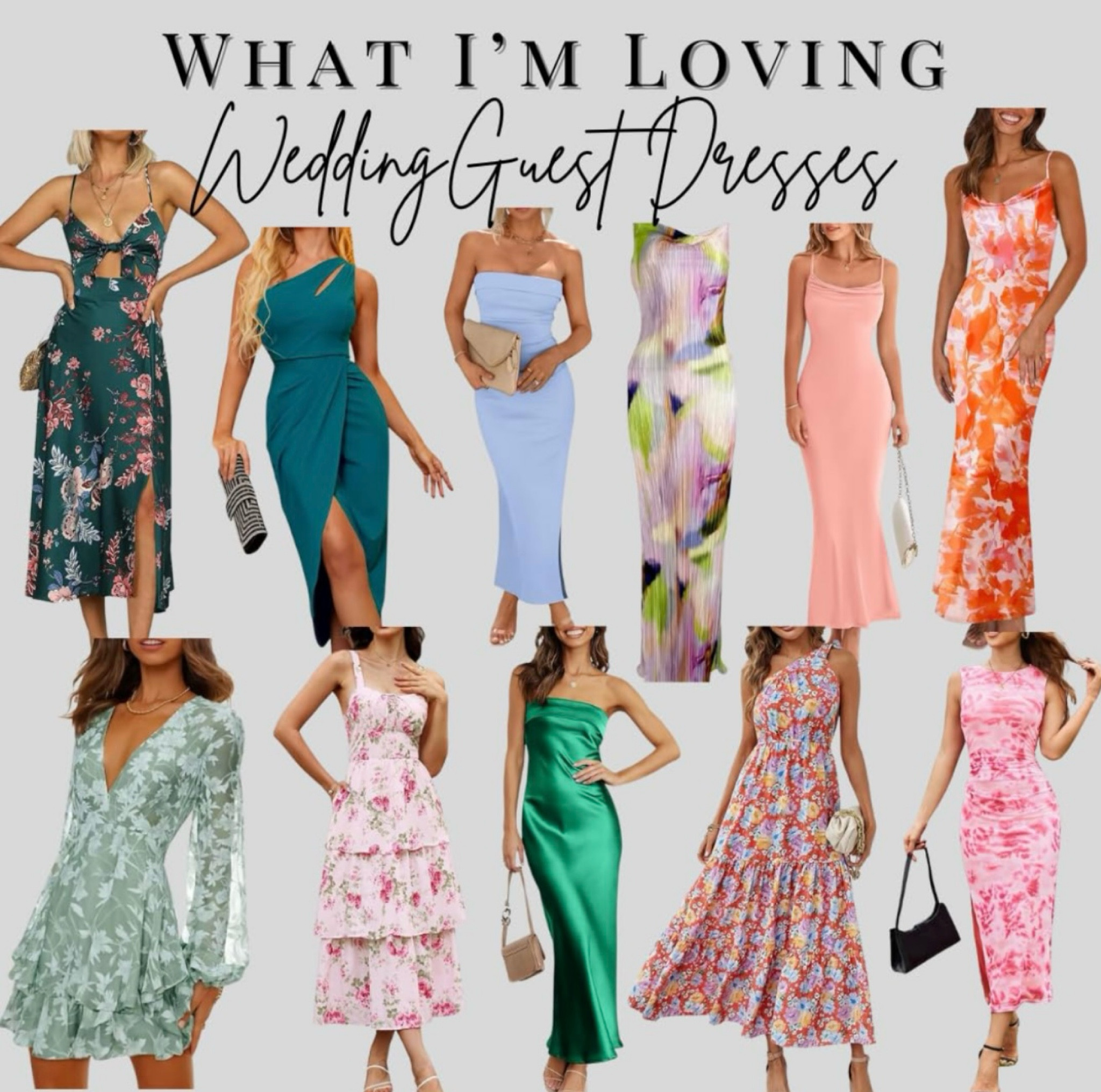 Amazon wedding guest dresses perfect for spring and summer! 

#LTKFindsUnder100 #LTKWedding #LTKSeasonal