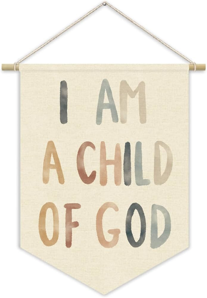 Boho Classroom Homeschool Decor I Am A Child Of God Banner,Teen Sunday School Decor,Bible Verse F... | Amazon (US)
