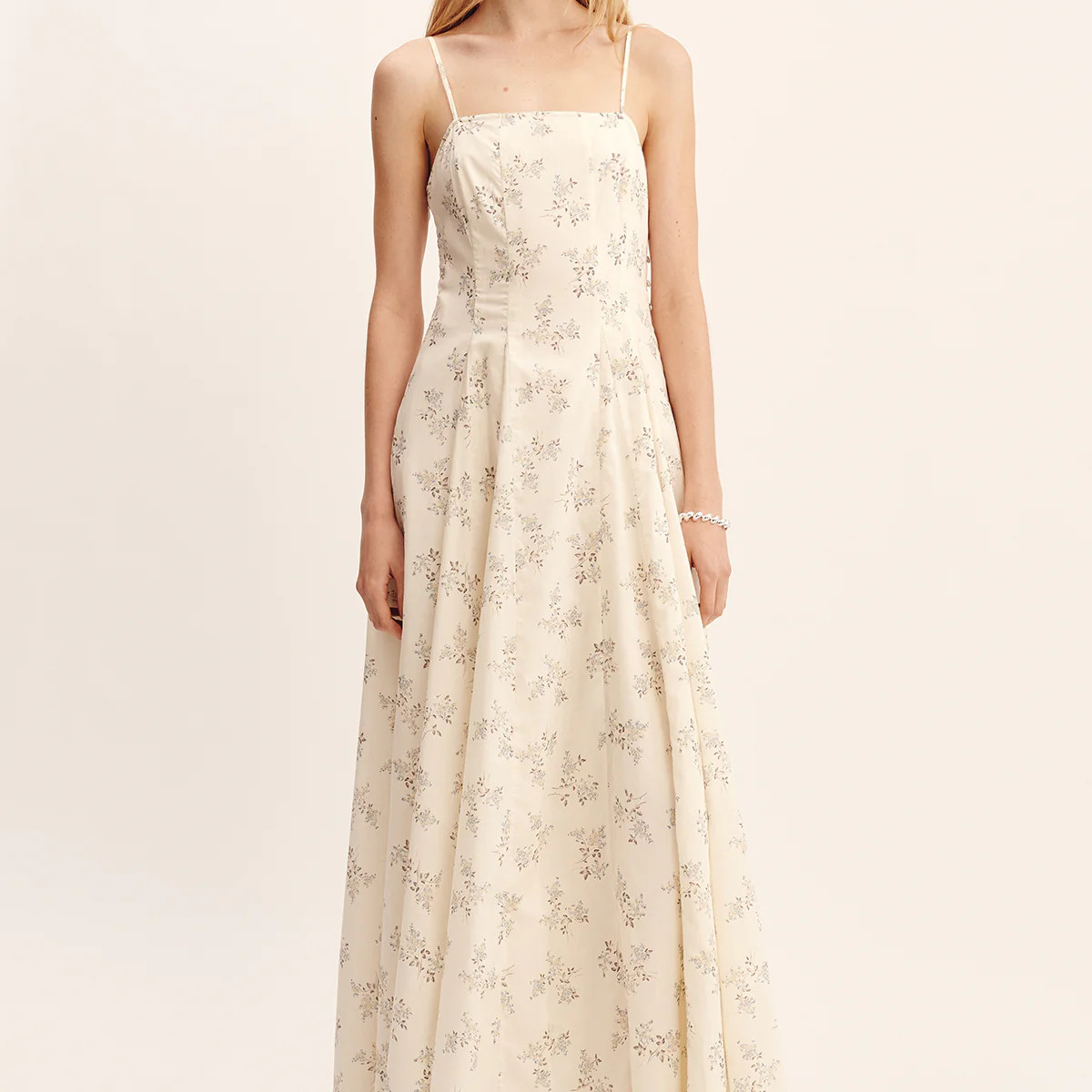 PALOMA MAXI DRESS - BLUE BLOOMS | POSSE (US)