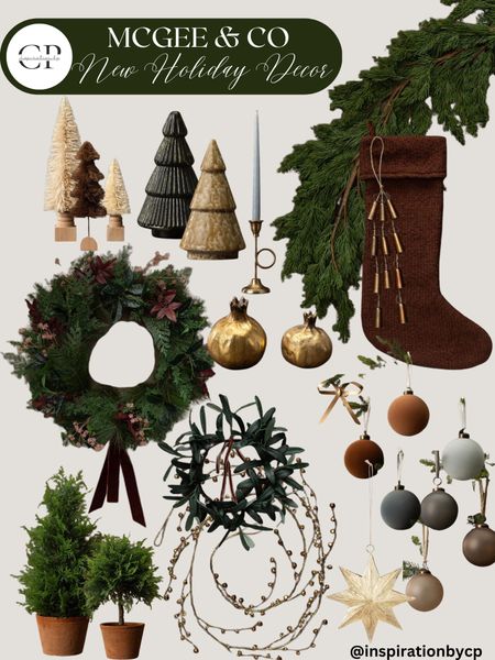 McGee & co New Holiday Decor 
Home Decor, stockings wreaths, Norfolk garland, ornaments, 

#LTKstyletip #LTKhome #LTKHoliday