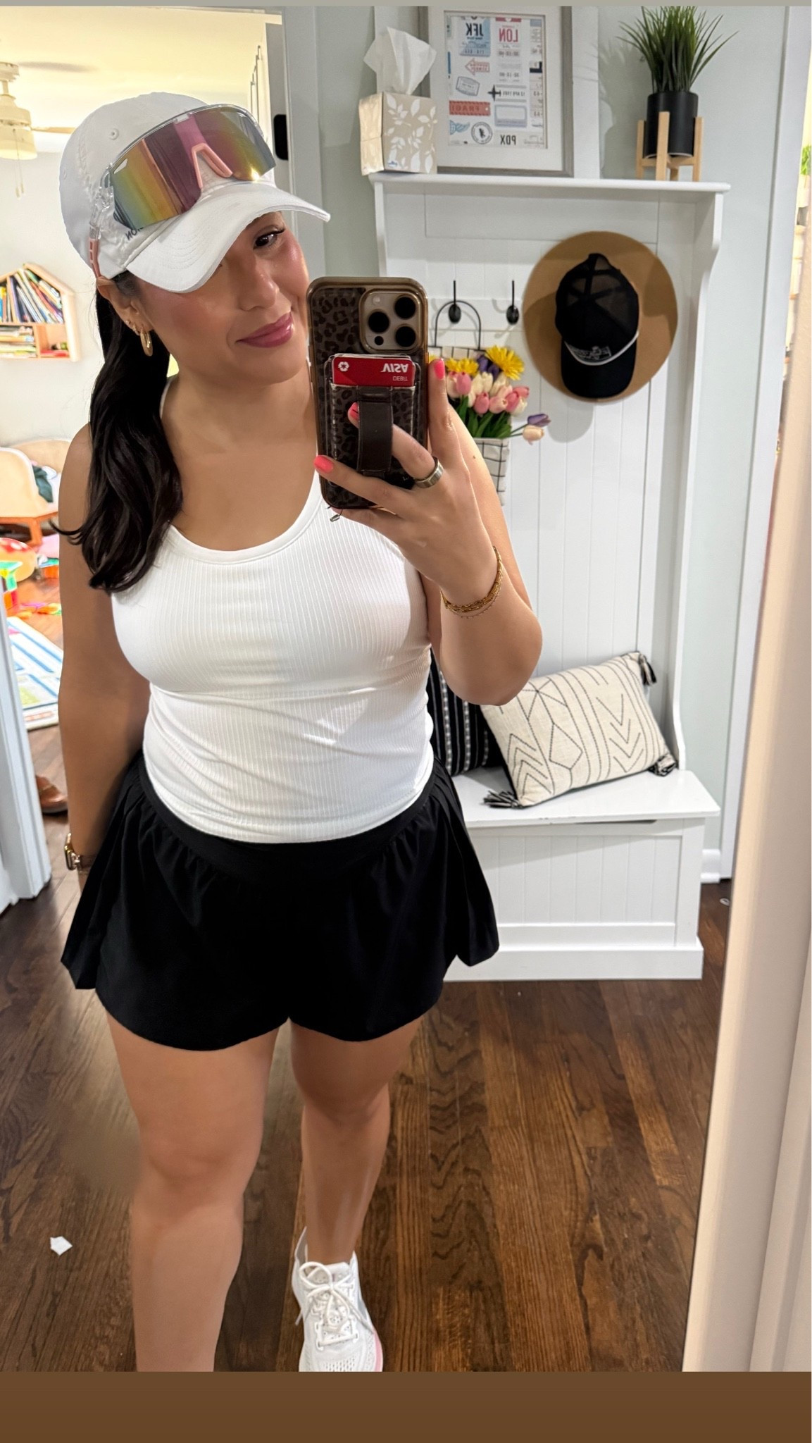 All day theme park outfit with a sweat proof hat, best built in bra tank

#LTKvlog #LTKfoodie #LTKActive