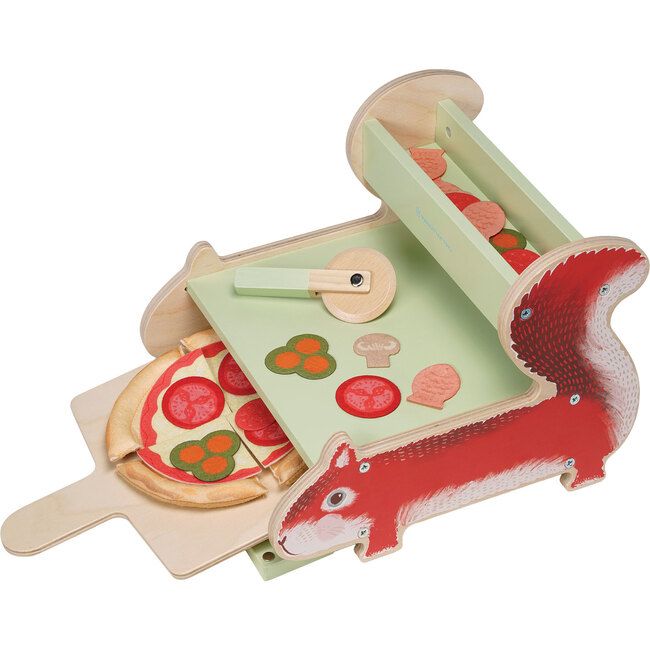 Nutty Squirrel Pizzeria Pretend Play Cooking Toy Set | Maisonette