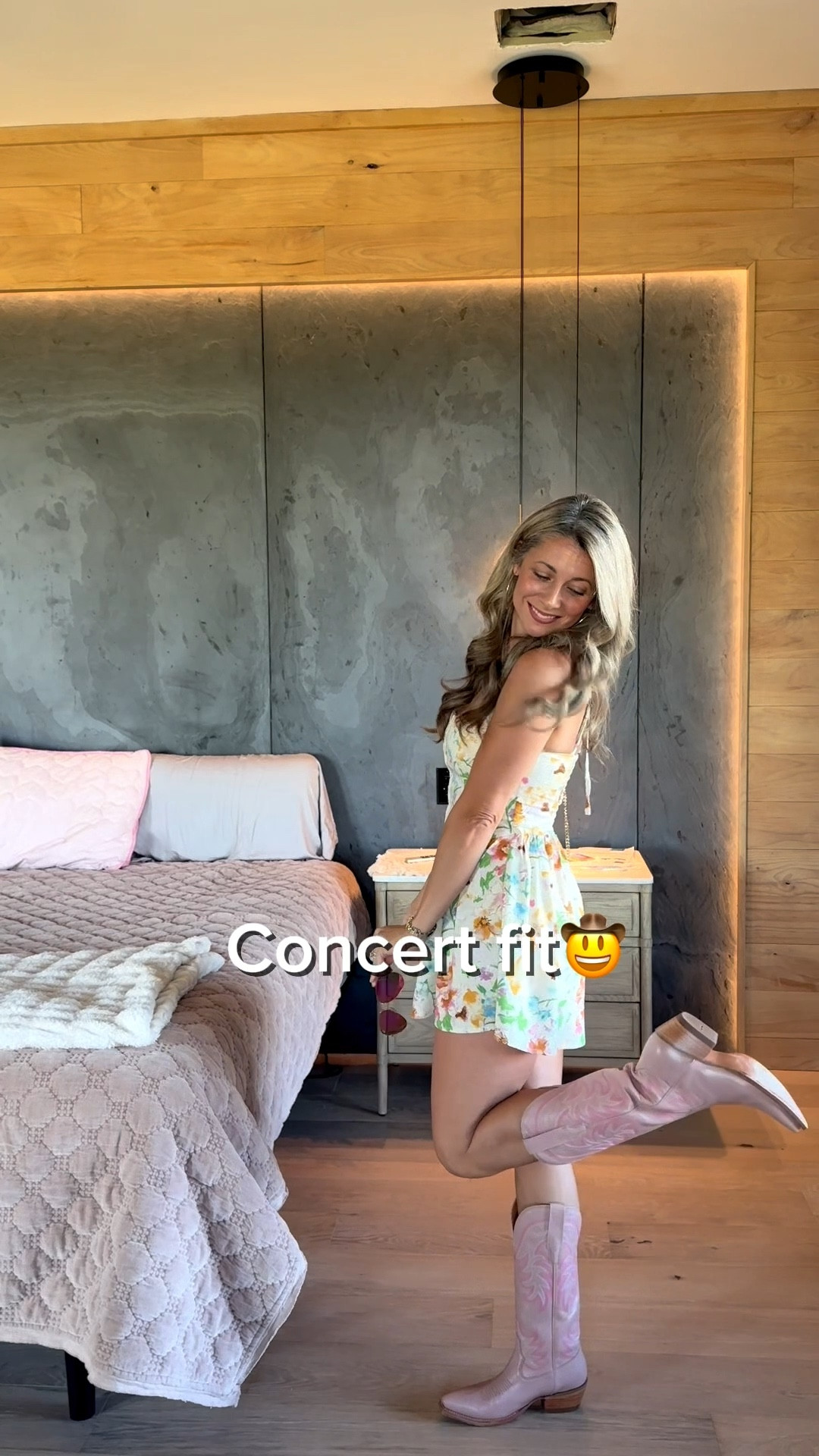 Concert fit!🤠 target romper for the win! $28! Wearing an XS! Boots are Tecovas, but OOS. 

#LTKPetite #LTKOver40 #LTKFindsUnder50