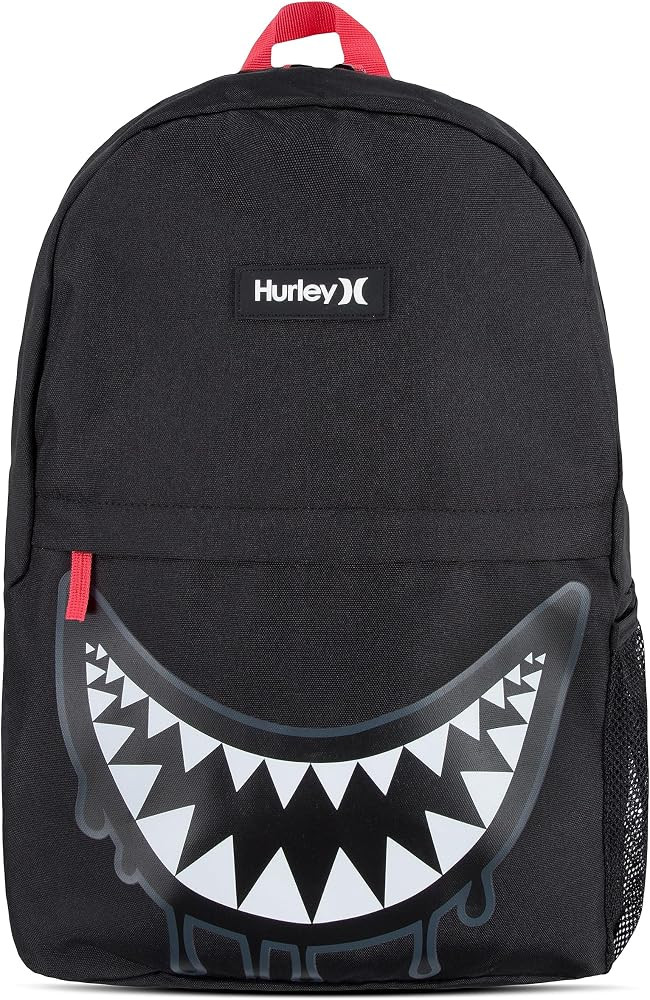 Hurley Unisex-Adults One and Only Backpack, Black Shark Bite, Large | Amazon (US)