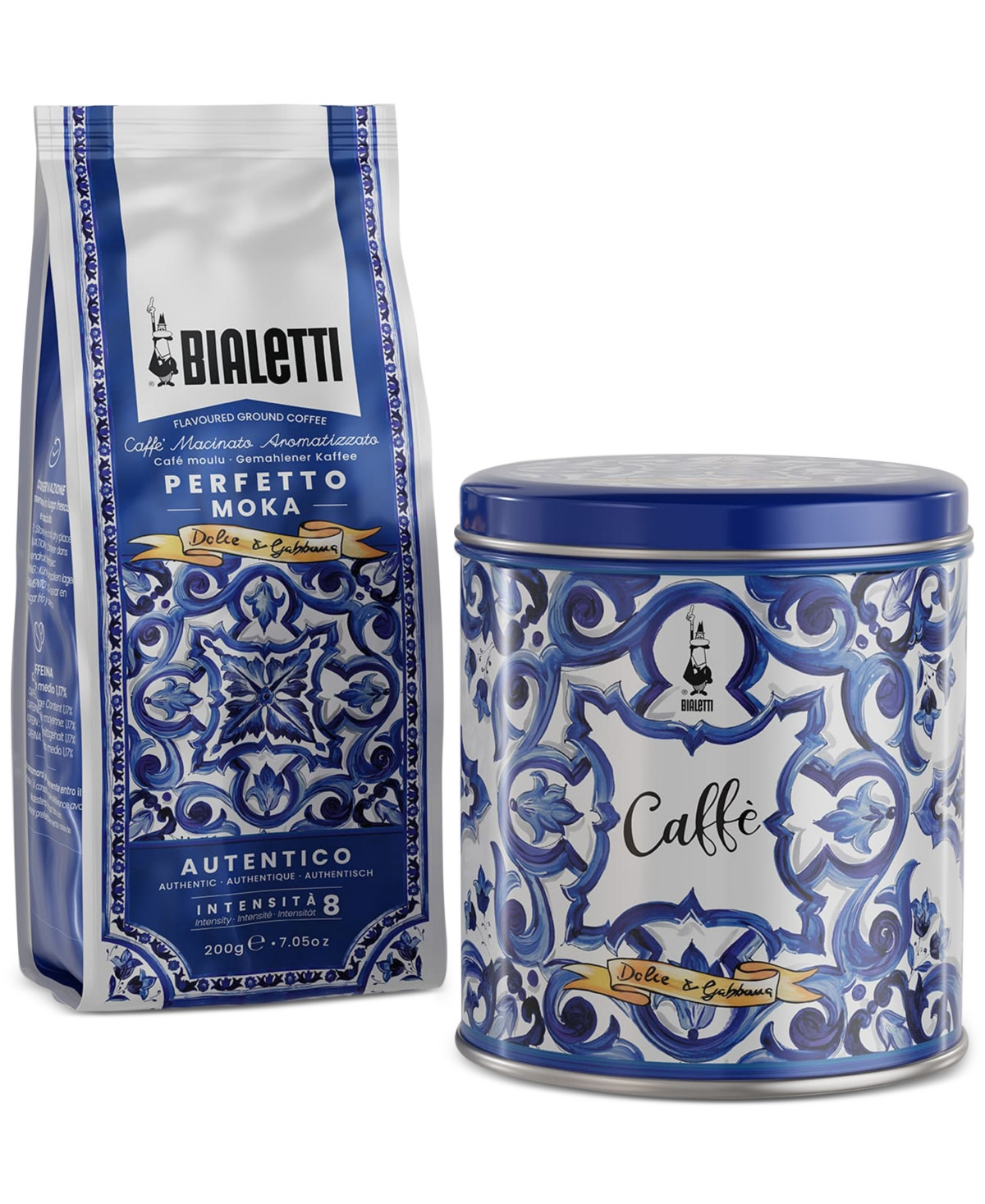 Bialetti Dolce&Gabbana Gift Tin Plus Perfetto Moka Irresistible - Blue | Macy's