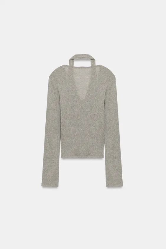 LAYERED EFFECT JACKET TOP | Zara US