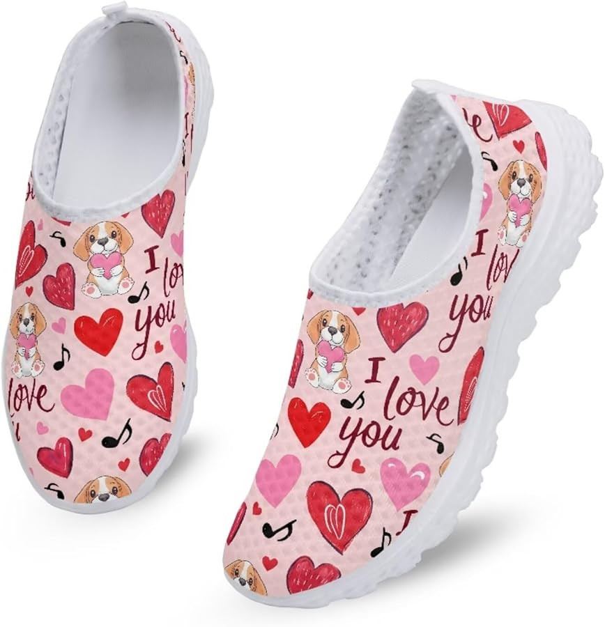 Bigcardesigns Fashion Women's Walking Shoes Sport Sneakers Breathable Mesh Loafers | Amazon (US)