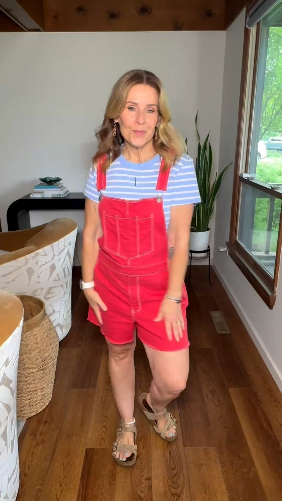 Overalls are older but I Linked similar. Wearing size L in Old Navy baby tee.

#LTKdayinmylife #LTKootd #LTKOver40