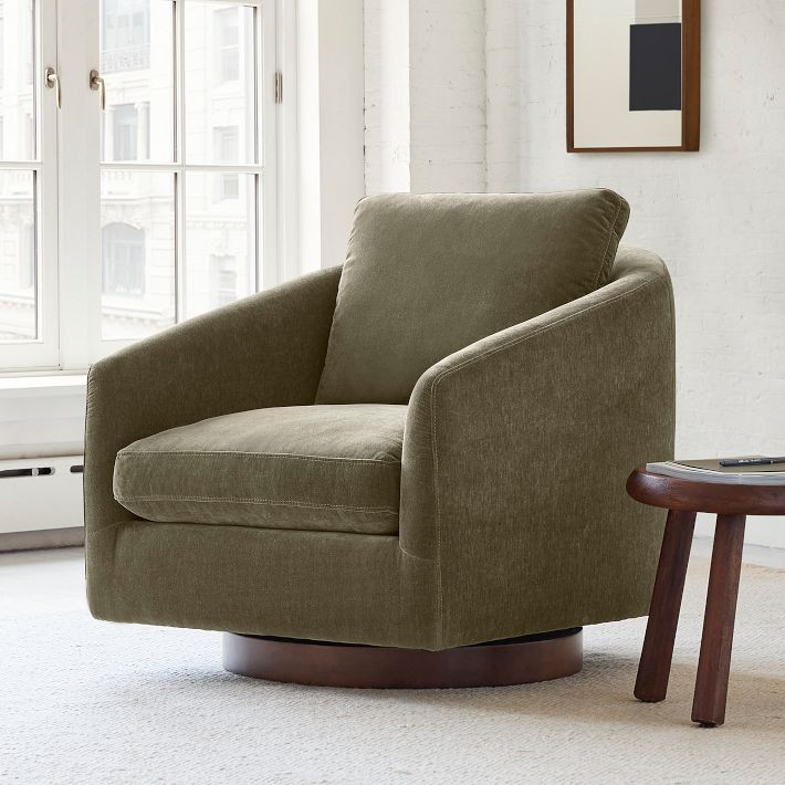 Imogene Swivel Chair | West Elm (US)