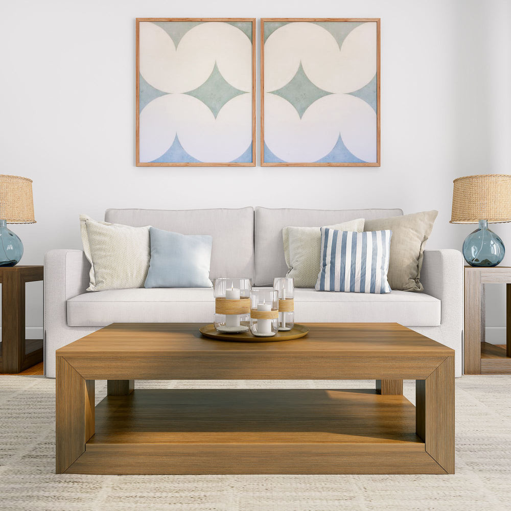 Modern Coffee Table with Shelf - 40 | Plank+Beam