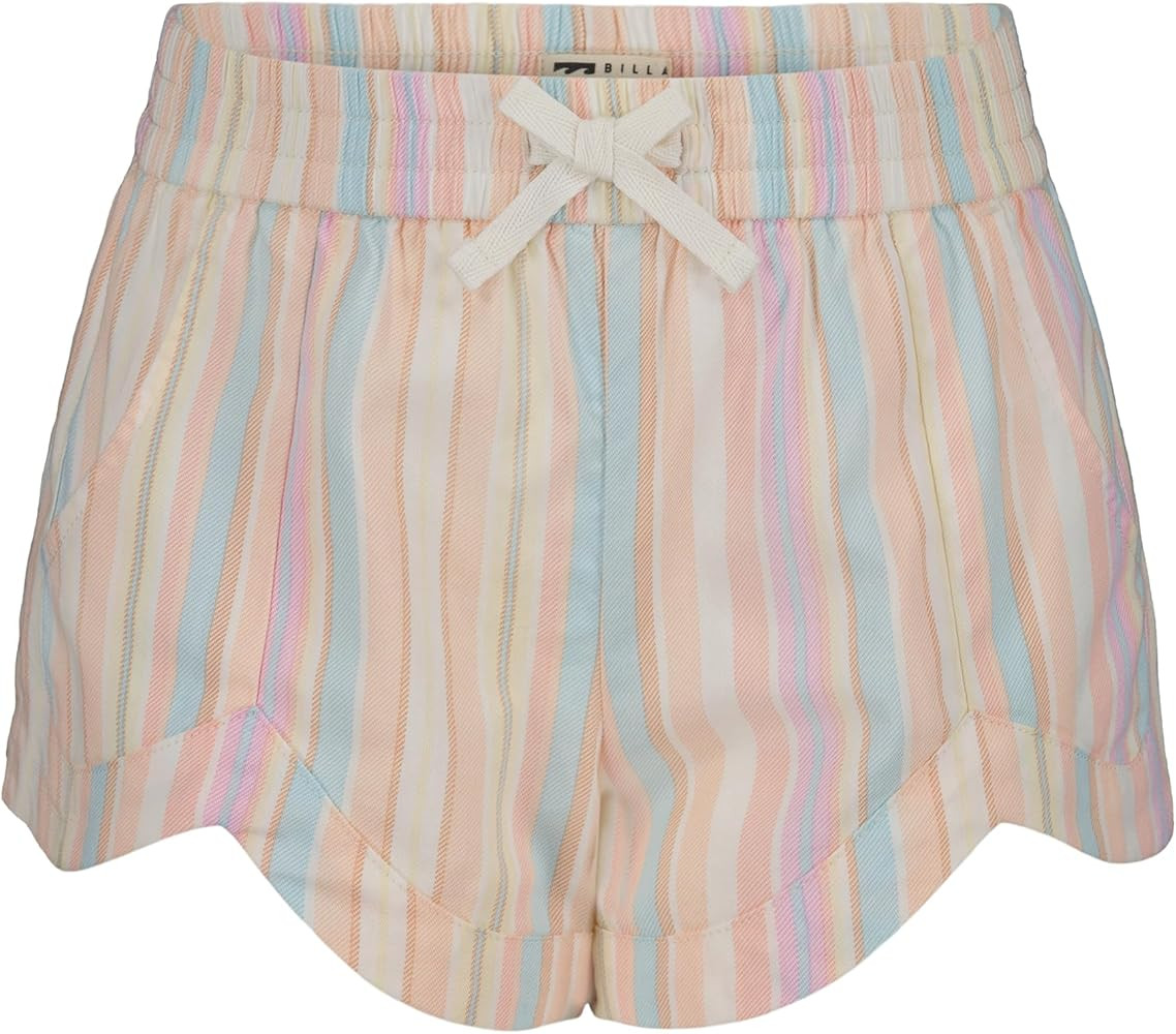 Girls' Mad for You Elastic Waist Pull-on Shorts, Side Seam Pockets, Casual & Comfortable | Amazon (US)