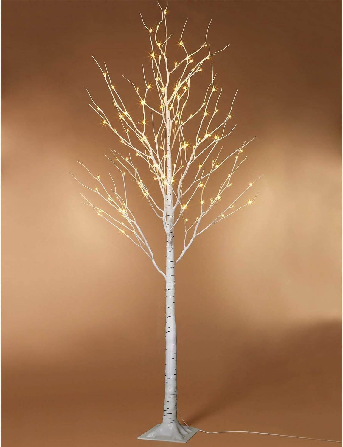 Twinkle Star Lighted Birch Tree 6 Feet 96 LED for Home Wedding Festival Party Christmas Decoratio... | Amazon (US)