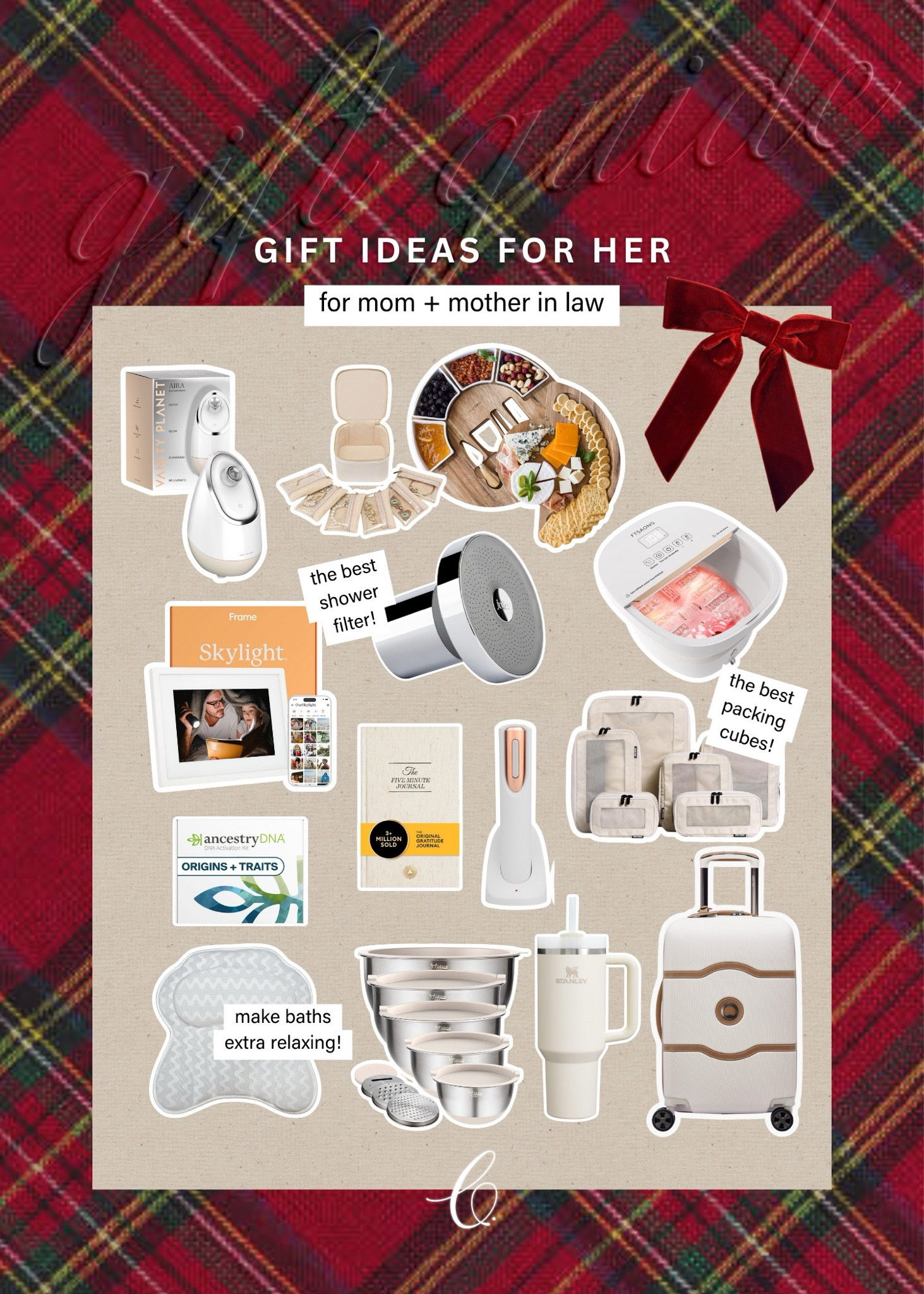gift ideas for mom and mother in law who loves travel, relaxation and hosting! // gift ideas for mom, gifts for mother in law, gifts for herr
 

#LTKSeasonal #LTKHoliday #LTKGiftGuide