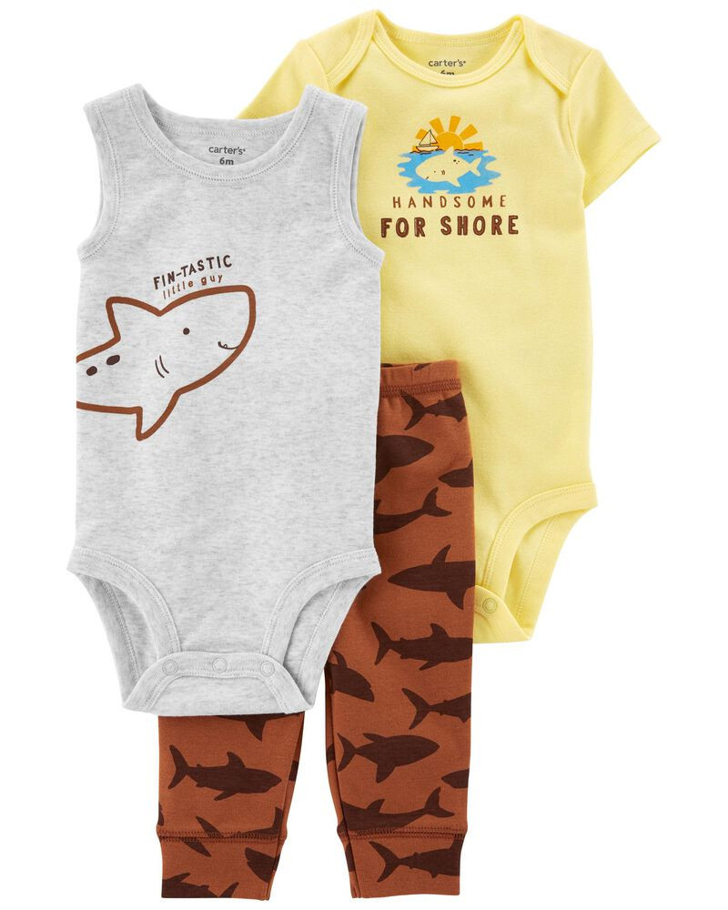 3-Piece Shark Outfit Set | Carter's