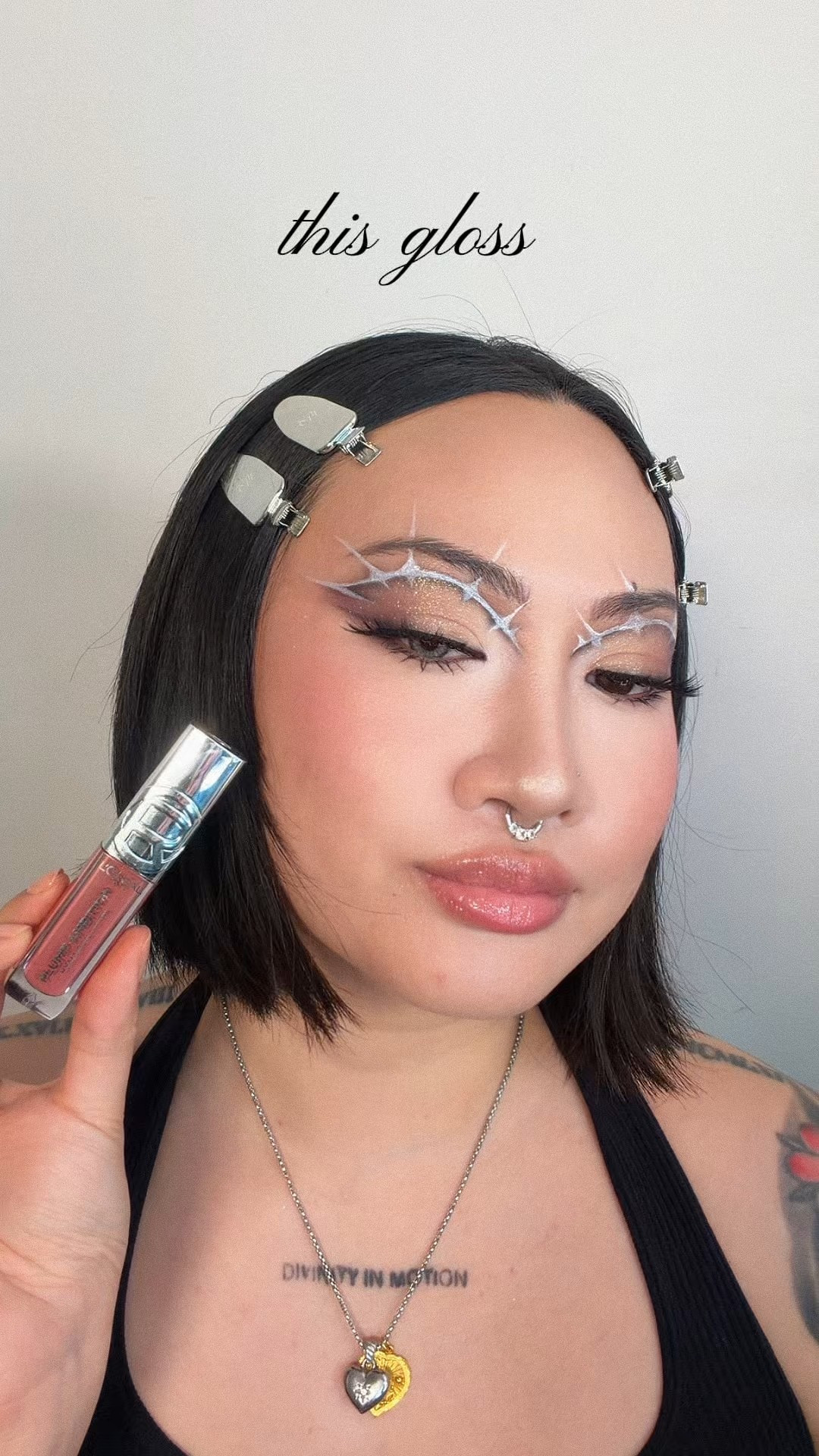 This lip oil gloss!! 2 affordable makeup products that many name brands can’t beat - mascara and lip glosses and oils! 👄 this shade is called “worth it” from L’Oréal plump ambition line. It’s a hydrating lipsticks oil gloss with glass like shine and hyaluronic acid to retain moisture. It’s hydrating, beautifully glossy and shiny, and it’s $10. Definitely “worth it” ☺️ a really nice topper gloss that is non-sticky and has a sheer shade. 

#LTKgrwm #LTKBeauty #LTKSaleAlert