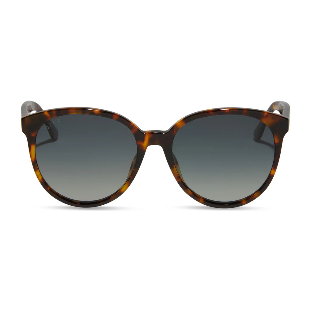 COSMO - AMBER TORTOISE + STEEL GRADIENT + POLARIZED | DIFF Eyewear