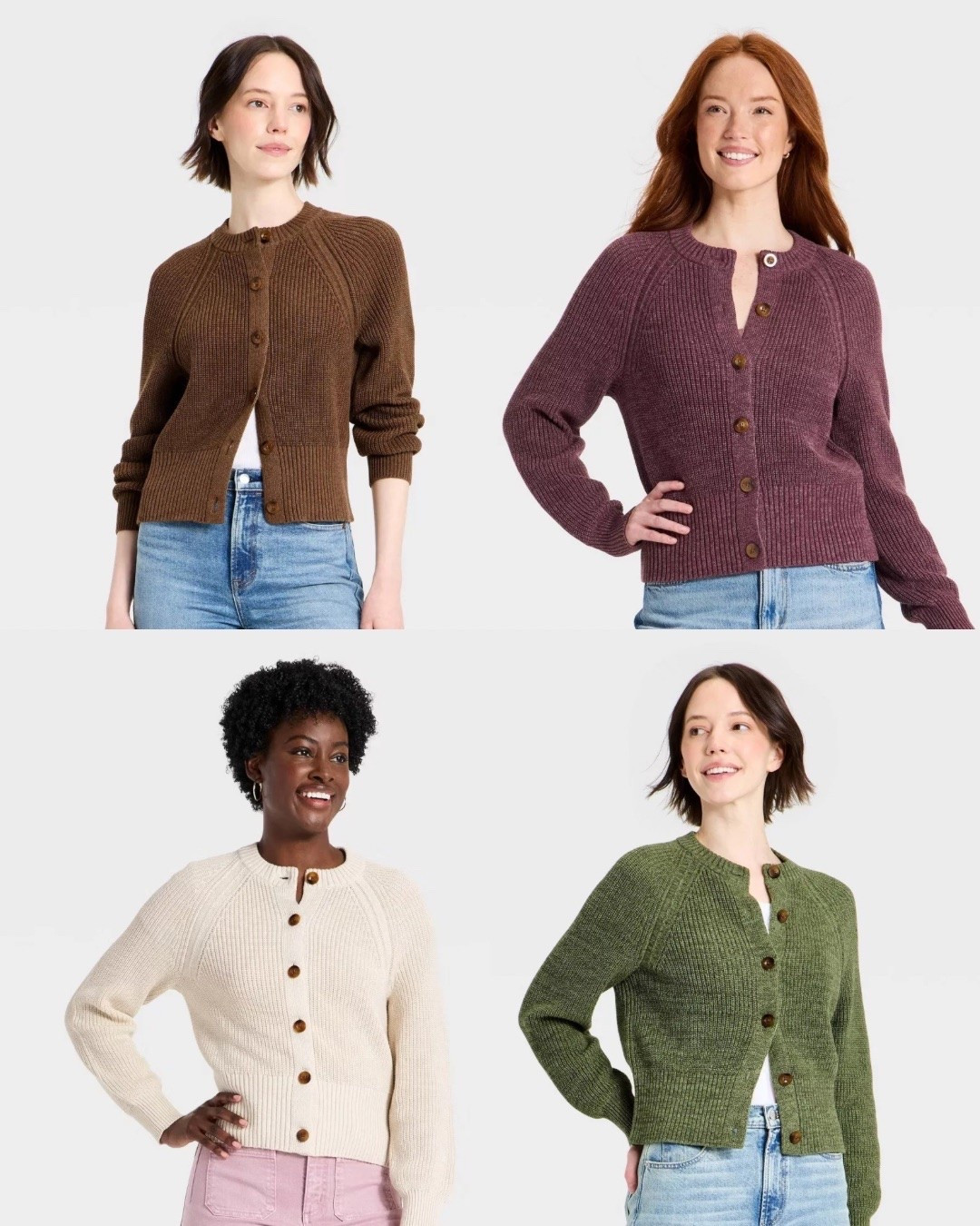 Simple classic cardigan