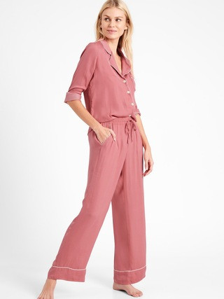 Satin Pajama Set | Banana Republic (US)