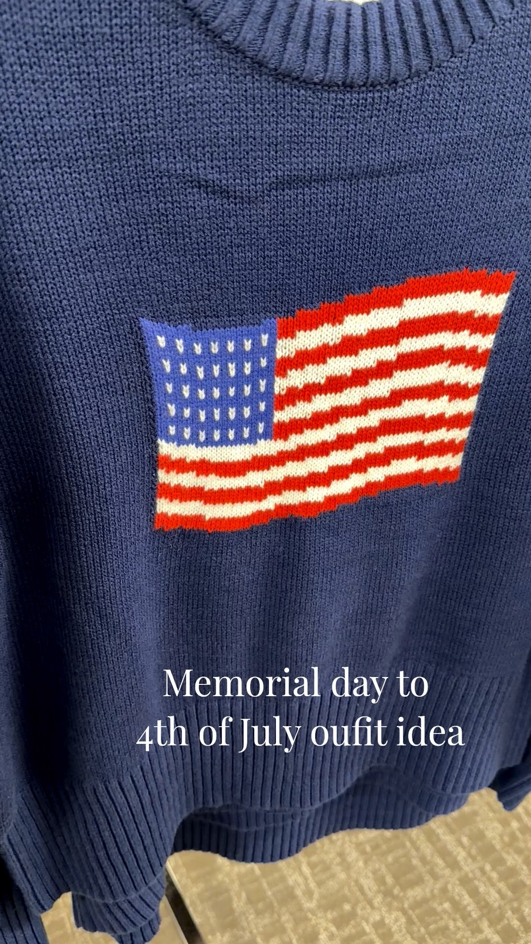 Cozy, classic, and patriotic ❤️🤍💙
This American flag pullover is the perfect throw-on-and-go look for Memorial Day, summer nights, and all your Fourth of July plans 🇺🇸 Lightweight, comfy, and easy to style with denim shorts, leggings, or jeans for that effortless Americana vibe ✨

Linking this sweatshirt + more patriotic outfit finds below 👇

#LTKStyle #LTKSeasonal #MemorialDayOutfit #FourthOfJulyOutfit #AmericanaStyle #PatrioticFashion #AmericanFlagSweater #SummerStyle #CasualChic #WomenStyle #USAStyle #RedWhiteAndBlue #CozyStyle #HolidayStyle #LTKFinds