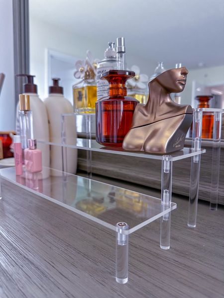 3 tiered acrylic stand to organize perfumes

Amazon Finds | Home Organization 

#LTKHome #LTKFindsUnder50