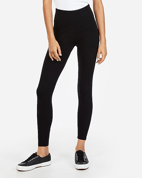 high waisted sexy stretch leggings | Express