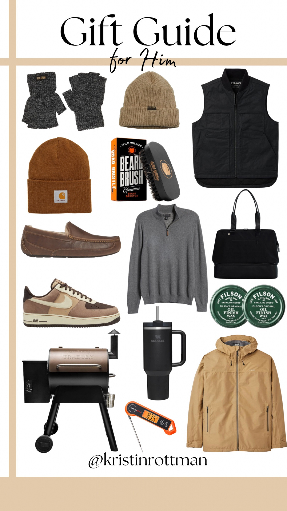 Gift Guide for Him - Gifts for him - gifts for men - gift guides - gift ideas for guys 

#LTKGiftGuide #LTKmens #LTKHoliday