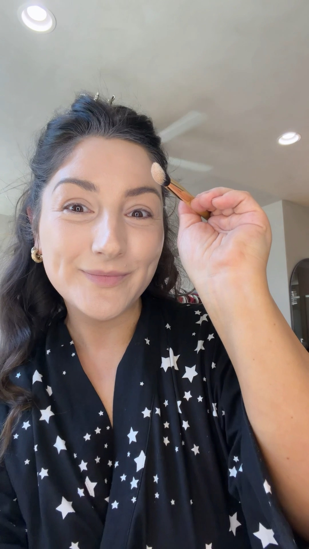 My favorite shape tape creamy concealer from @Tarte ! I use a the smallest amount and a little goes a long way! The brush makes it so easy to apply and looks flawless! 

#sponsored