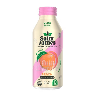 Saint James Juicy Couture Juicy Peach Black Tea 16oz. | Target