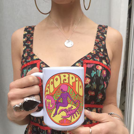 Scorpio Coffee Mug... Eco-Friendly Packaging...Zodiac Gift... Zodiac Sign...Scorpio Gift... Horos... | Etsy (US)