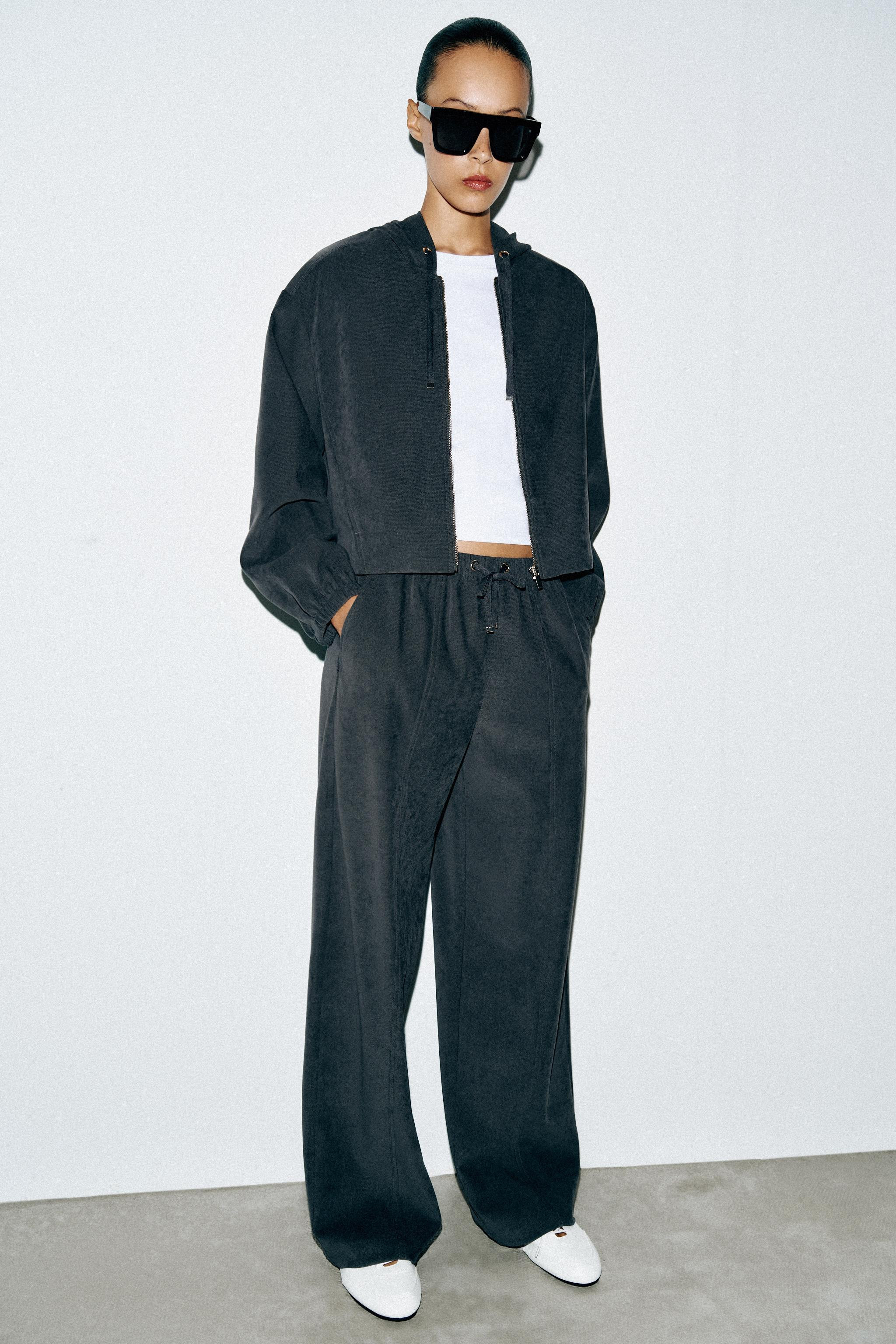 HOODED BOMBER JACKET | Zara UK