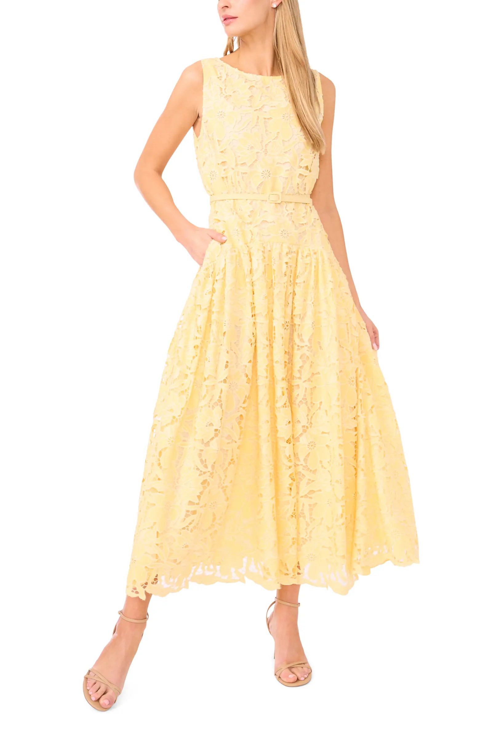Meli Cutwork Lace Maxi Dress | Nordstrom