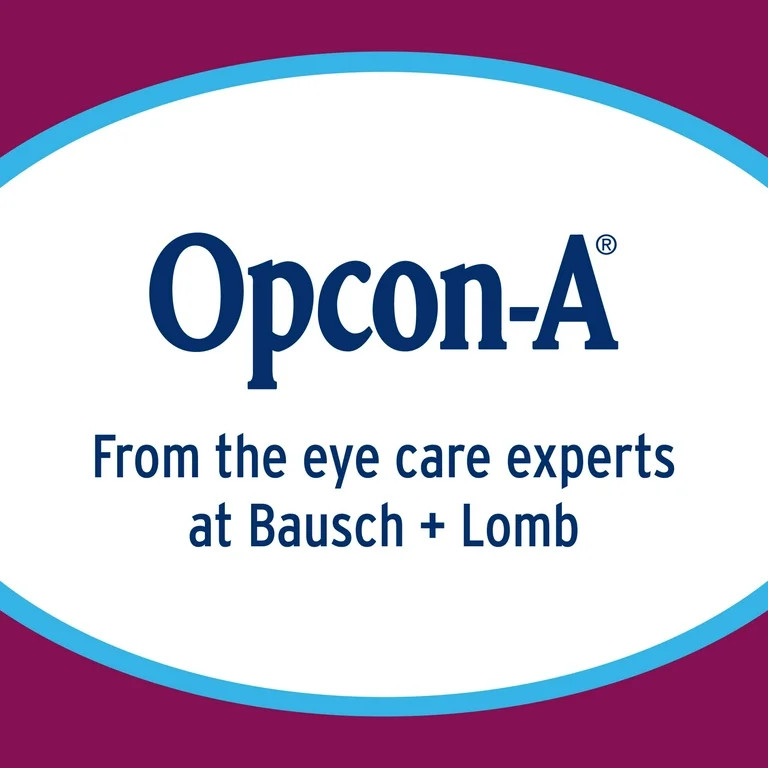 Opcon-A Eye Allergy Relief Drops for Dry Itchy Red Eye Relief with Antihistamine, 0.5 fl oz | Walmart (US)