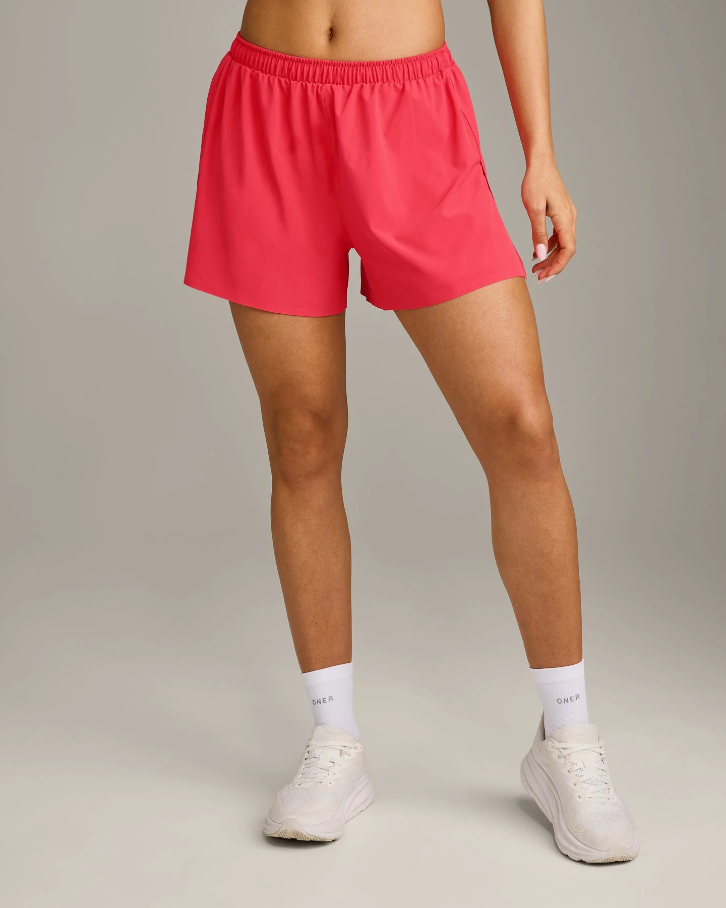 AirMove\u2122 Lined Shorts 4" with Pocket and Reflective Logo | Charged Pink | Oner Active (UK / US)