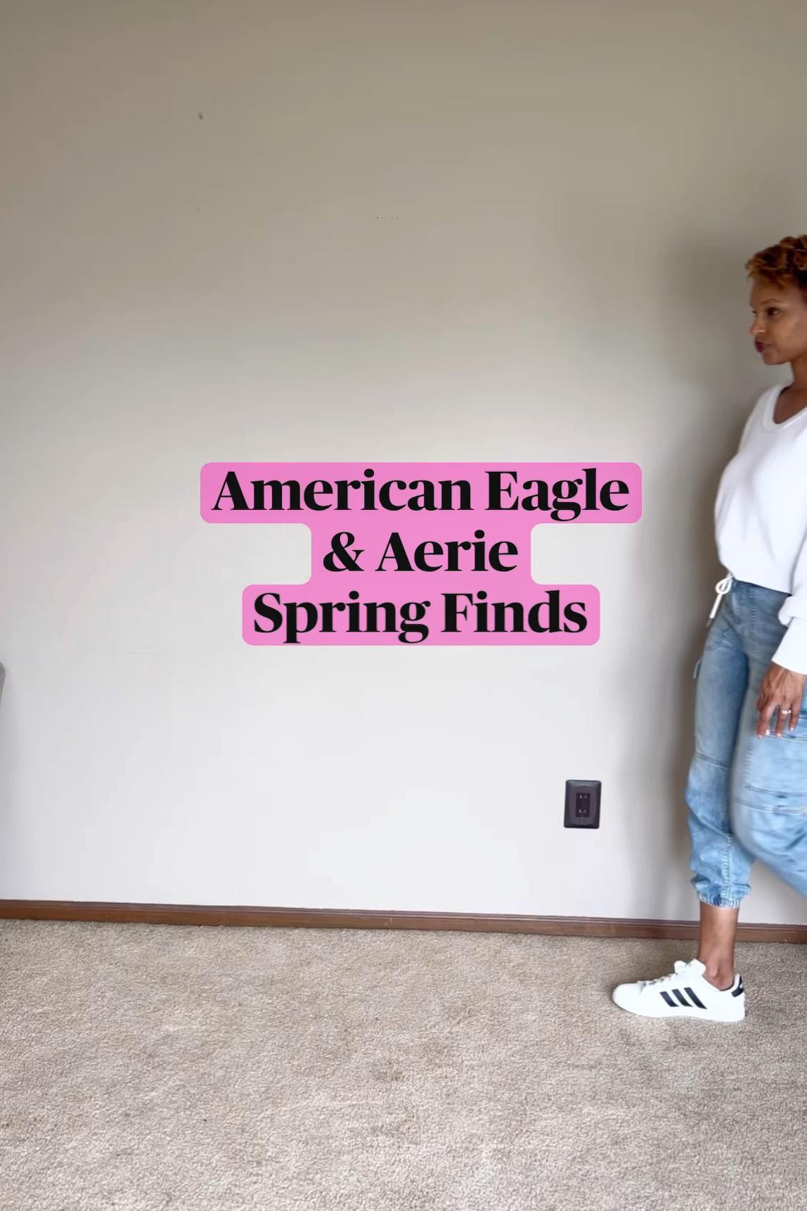 Simple and casual spring outfits. Denim joggers, lightweight sweaters and hoodies for cooler evenings .

#LTKover40 #LTKSeasonal #LTKVideo