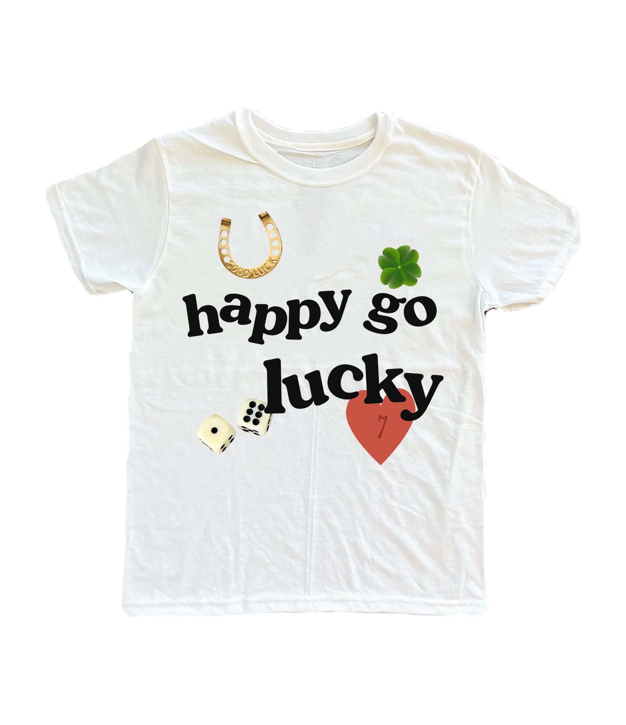 Happy Go Lucky T-Shirt | Shop Kristin Jones