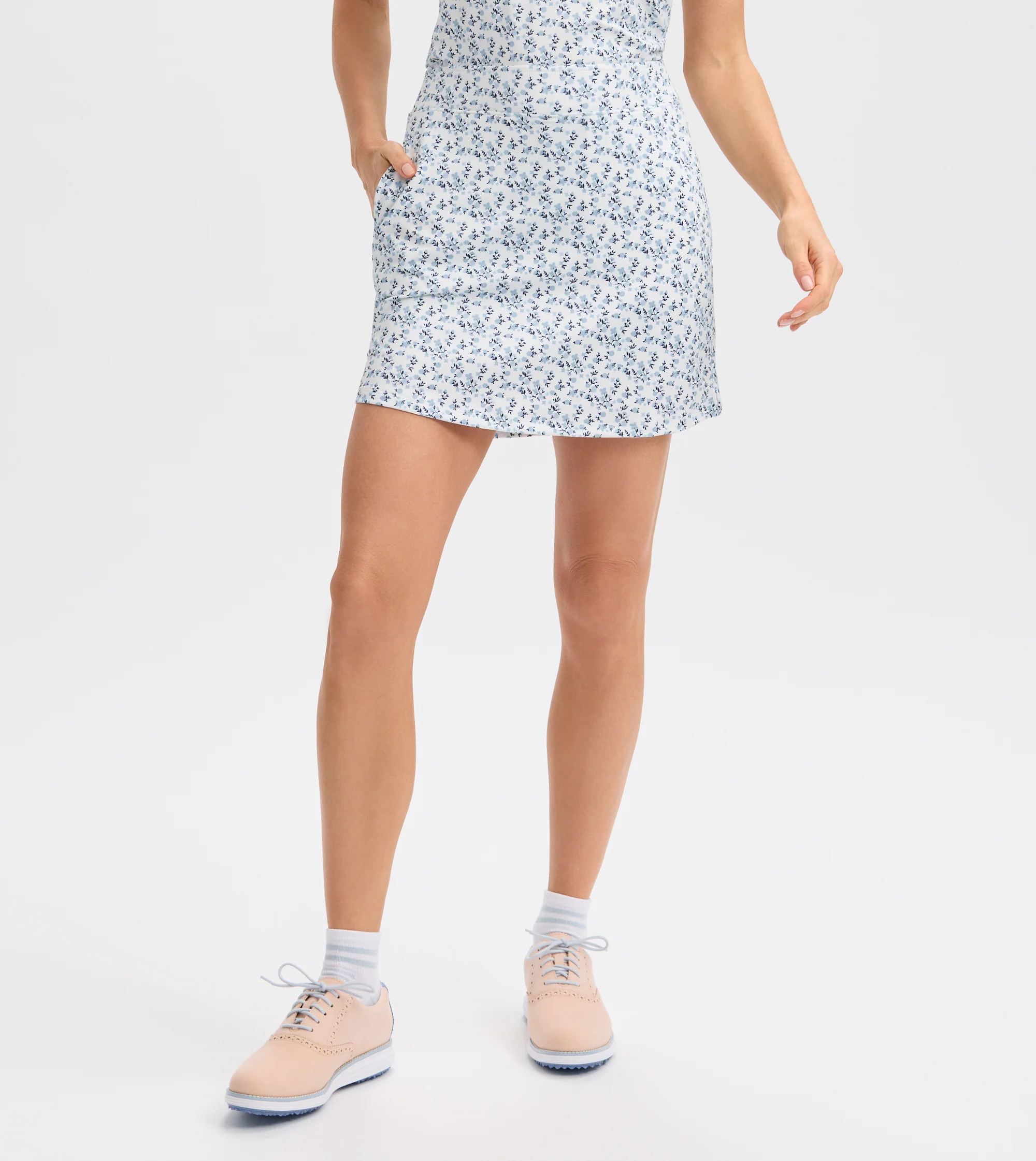 Mini Floral Print Skort | Renwick
