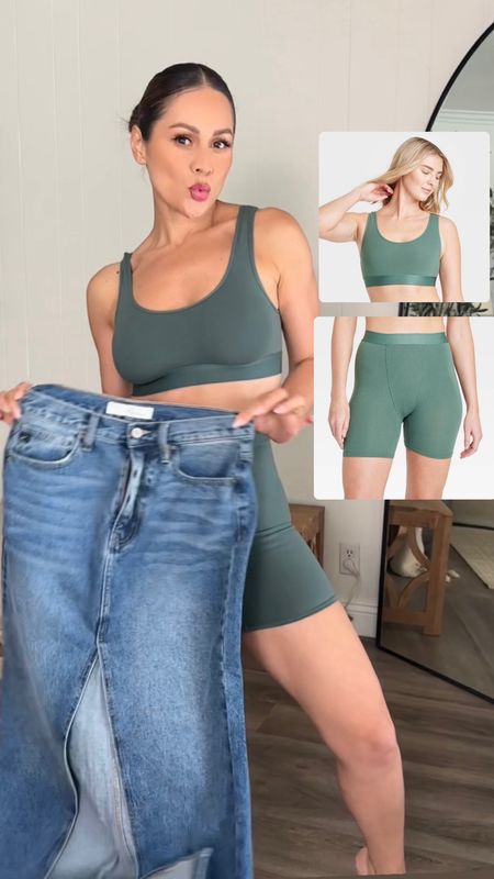 @target just added this sage green color on the undergarments I wear all the time!  If you’re looking for undergarments that: 
A.  Isn’t a thong 
B. No underwear line
C. Isn’t shapewear 
D.  Doesn’t roll up or down 
Then you NEED these in your life!!!! I’m wearing a small 

#LTKfindsunder50 #LTKxTarget #LTKU