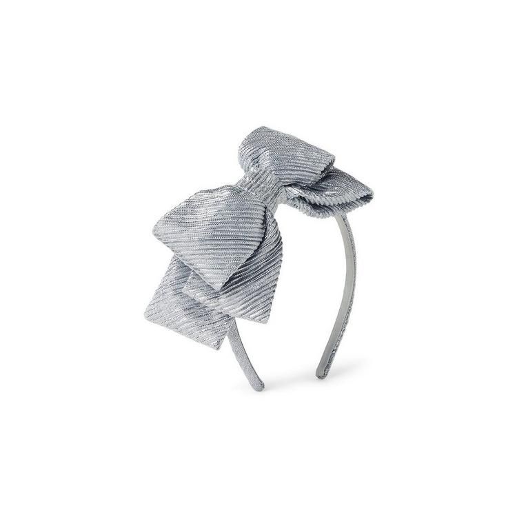 Metallic Plisse Bow Headband | Janie and Jack