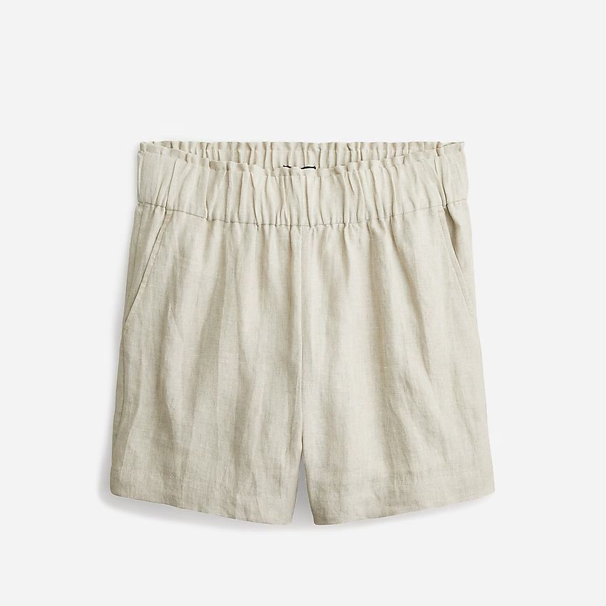 Pull-on linen shortItem BH823 
 
 
 
 
 There are no reviews for this product.Be the first to com... | J.Crew US