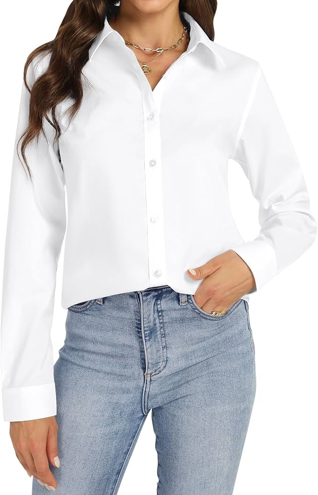 Whitw Blouse | Amazon (US)