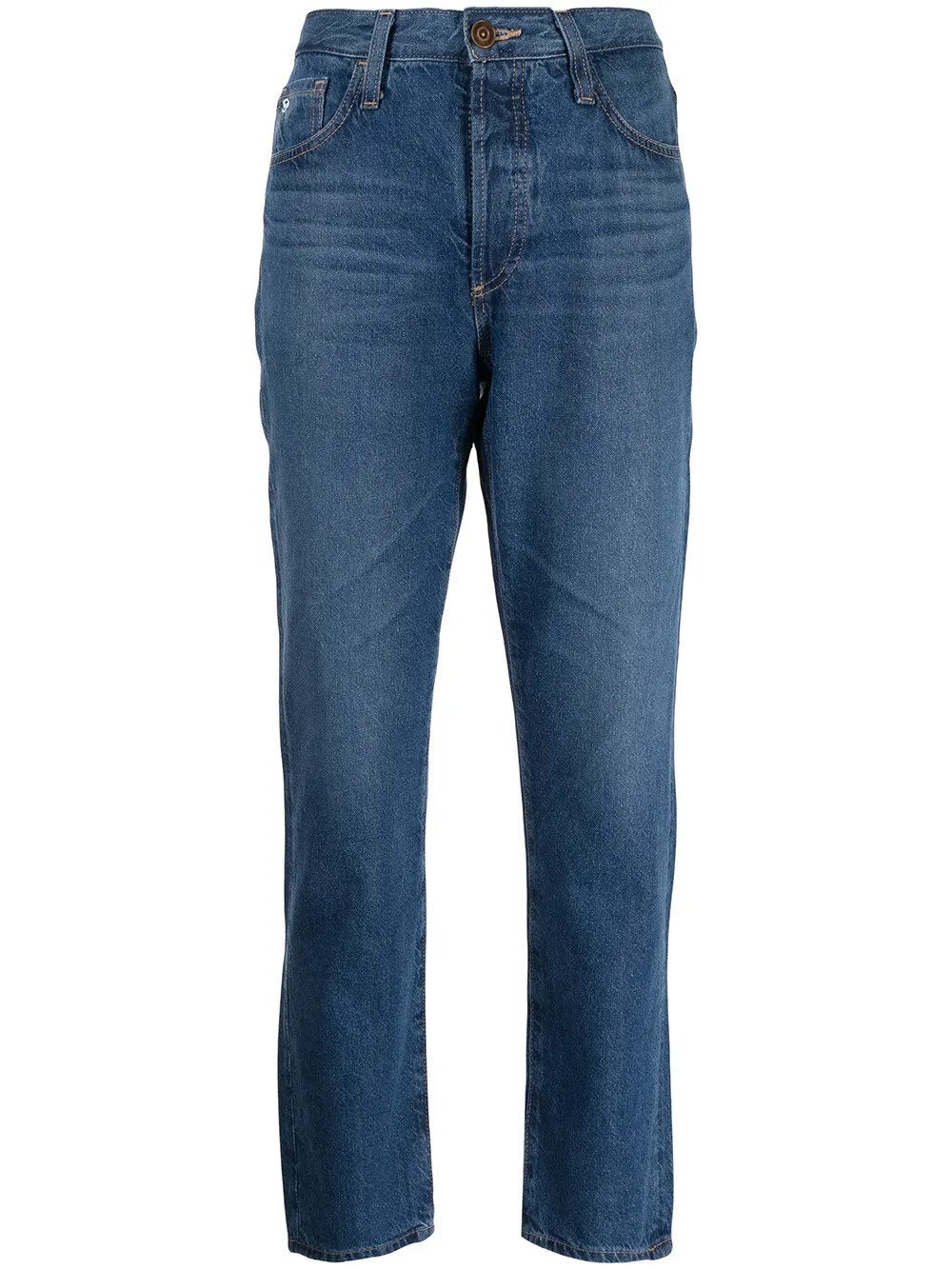 AG Jeans Cropped straight-leg Jeans - Farfetch | Farfetch Global