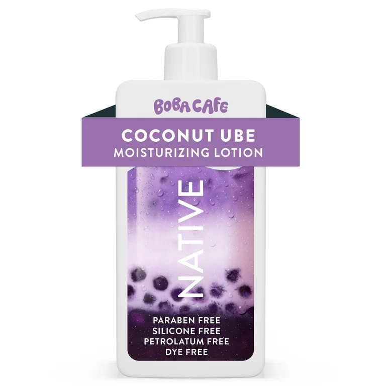 Native Moisturizing Body Lotion, Limited Edition Coconut Ube, Silicone Free for Women and Men, Bo... | Walmart (US)