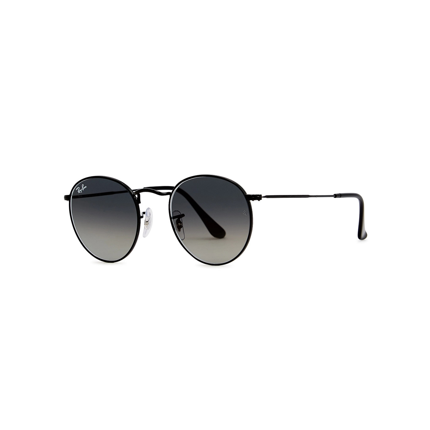 Ray-Ban Black Round-frame Sunglasses | Harvey Nichols (Global)