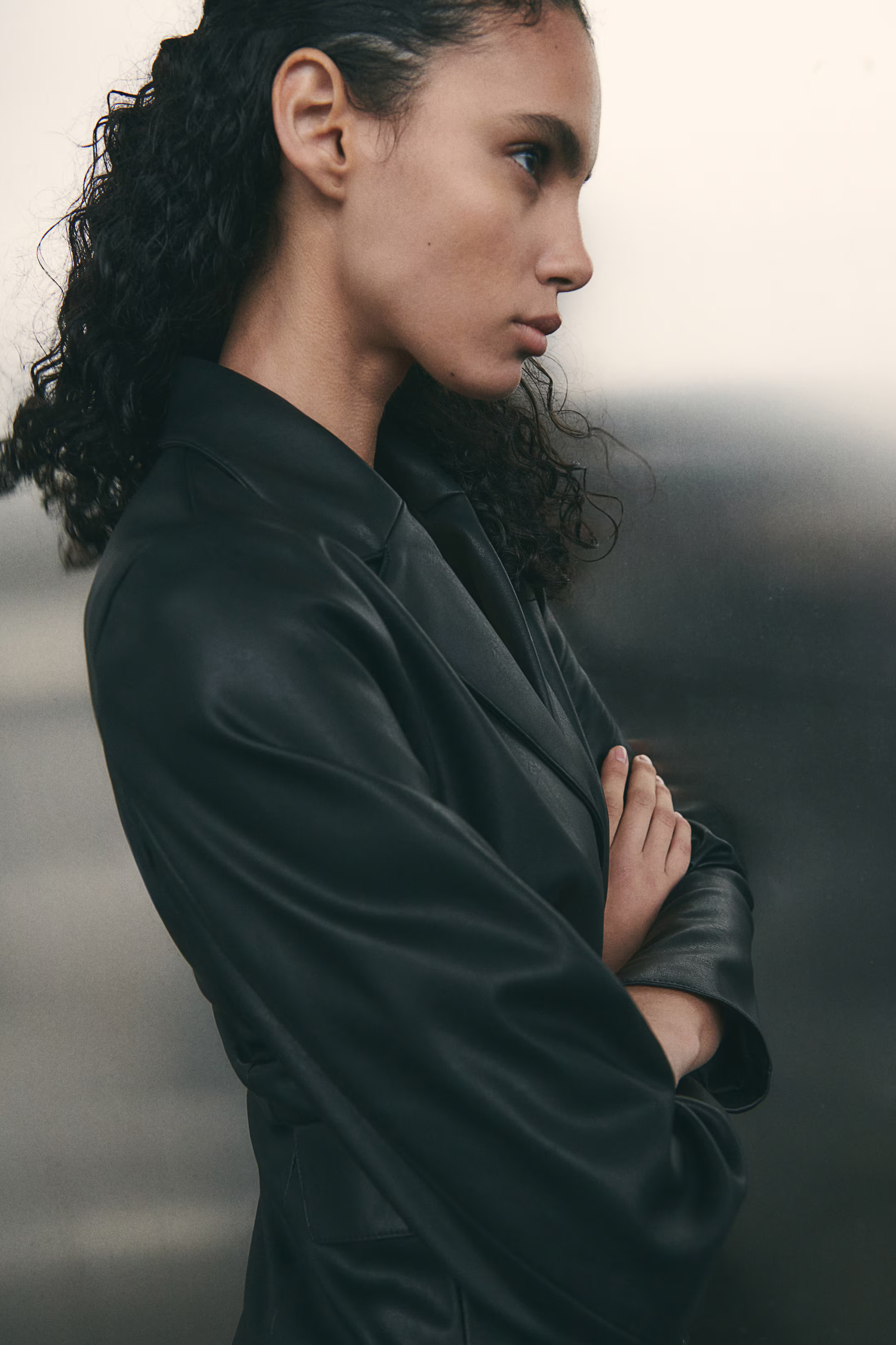 Coated Single-Breasted Coat | H&M (US + CA)