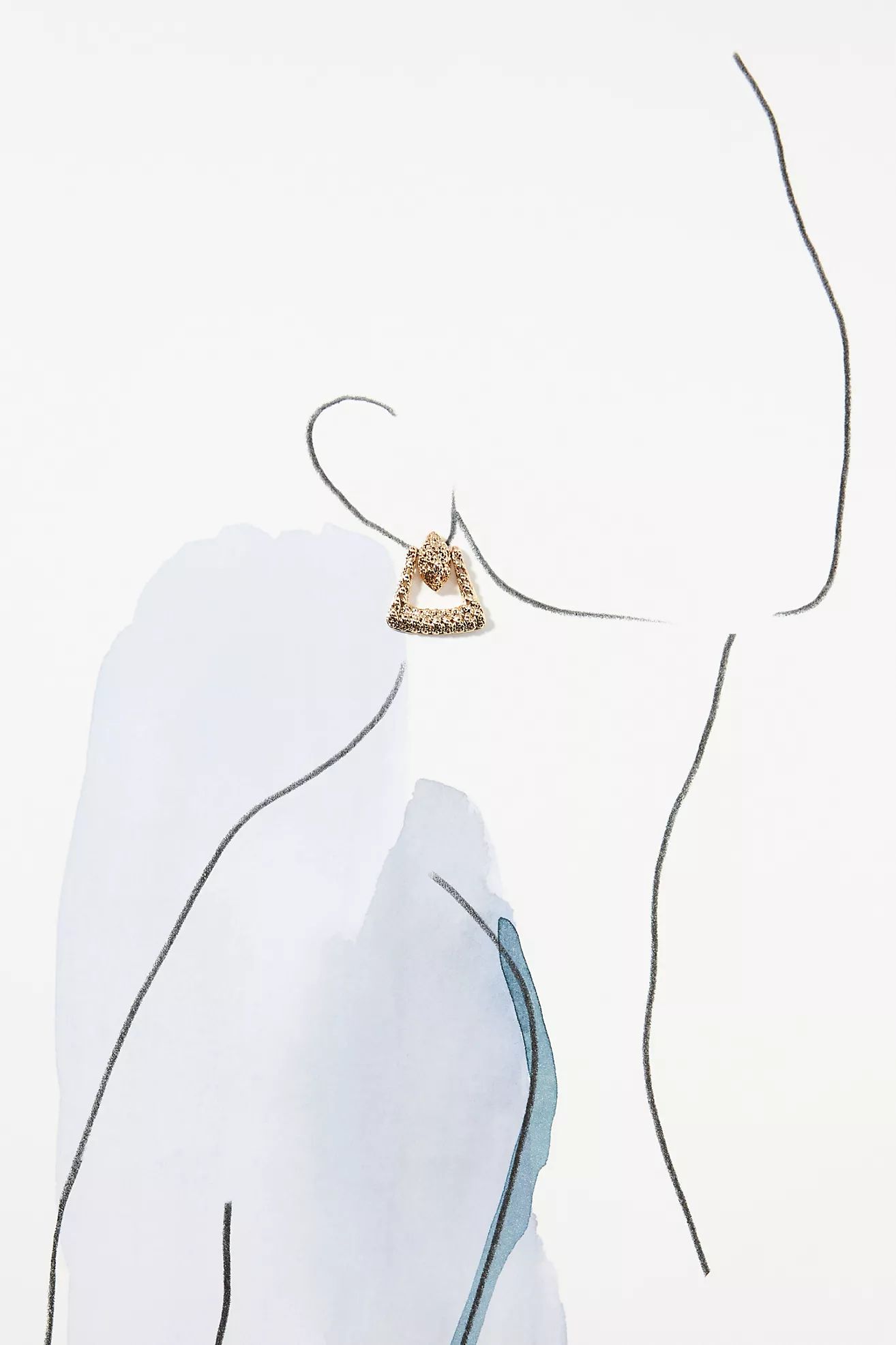 Western Vintage Squared Drop Earrings | Anthropologie (US)