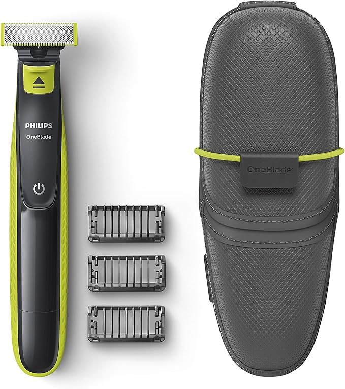 Philips Qp2520/65 One Blade Trim, Edge, and Shave Any Length of Hair, Yellow and Black | Amazon (UK)
