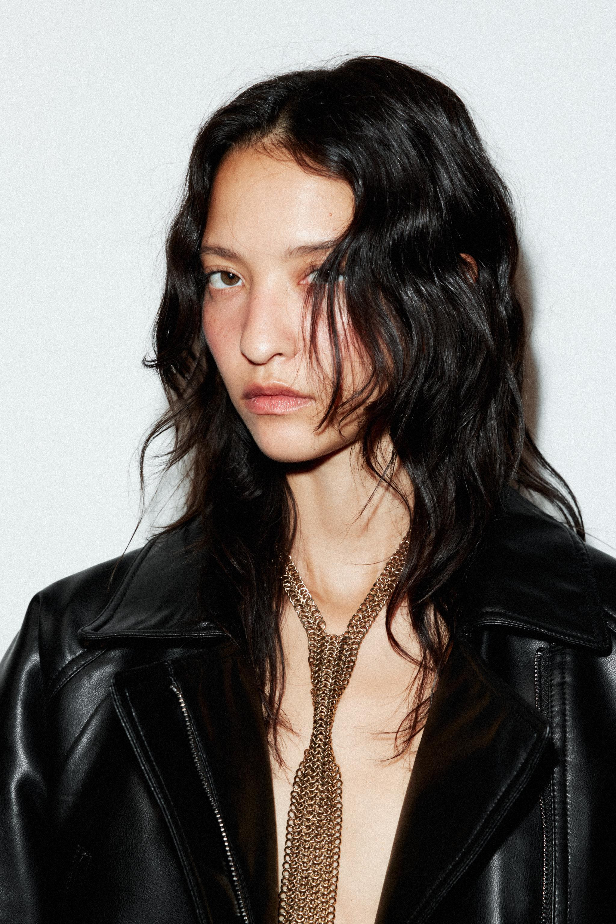 METAL TIE NECKLACE | Zara US