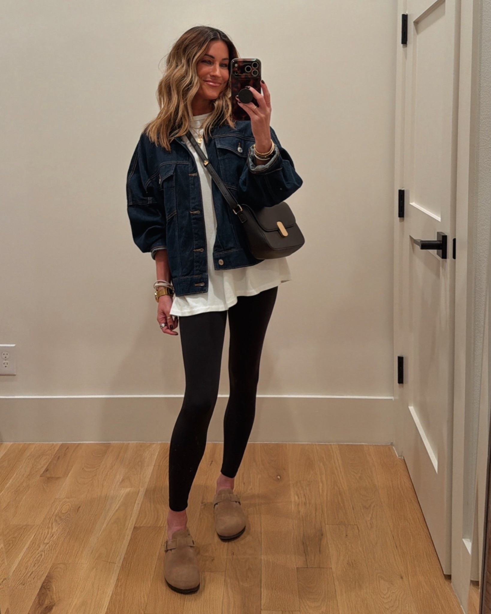 Loooove this dark denim jacket from Walmart!! True to size.

#LTKootd #LTKmomlife #LTKgrwm