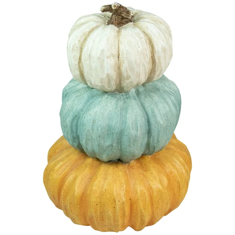 Northlight 22" Triple Stacked Pumpkins Thanksgiving Tabletop Decor | Walmart (US)